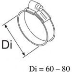 Хомут шланговый 72-79 SP Thermo 67372A